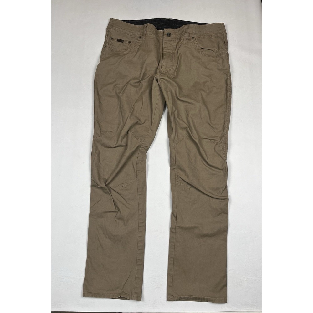 Kuhl Free Kanvus Pants Mens 40x32 Brown Patina Dye Gorpcore Hiking Performance